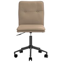 Eetkamerstoel kunstleer cappuccino 3