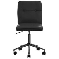 Eetkamerstoel kunstleer zwart 3