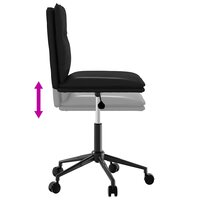 Eetkamerstoel kunstleer zwart 6