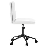 Eetkamerstoel kunstleer wit 4