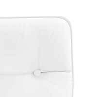 Eetkamerstoel kunstleer wit 7