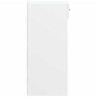 Dressoir 45x42,5x93 cm bewerkt hout wit 5