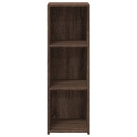 Dressoir 30x41x93 cm bewerkt hout bruin eikenkleur 4