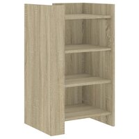 Dressoir 45x35x75 cm bewerkt hout sonoma eikenkleurig 2