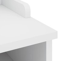 Gangbankje SANDNES wit 45x40x50 cm massief grenenhout 8