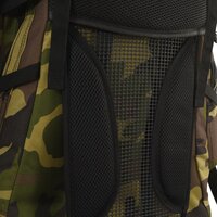 Wandelrugzak 100 L camouflage oxford stof groen 4
