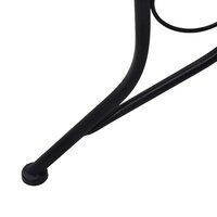 Bistrotafel moza&iuml;ek 60 cm keramiek grijs 6