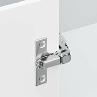 Keuken hoekonderkast Lucca bewerkt hout hoogglans wit 9