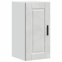 Keukenwandkast Porto bewerkt hout betongrijs 2