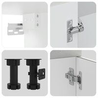 8-delige Keukenkastenset Kalmar bewerkt hout betongrijs 6