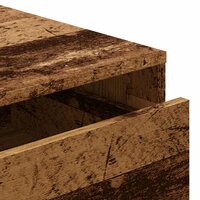 Ladekast 60x41x76 cm bewerkt hout oud houtkleurig 8