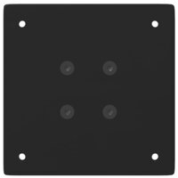 Salontafelpoten 4 st 72-74 cm staal zwart 7