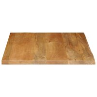 Tafelblad met natuurlijke rand 40x40x2,5 cm massief mangohout 4