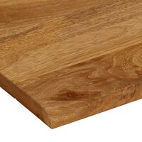 Tafelblad met natuurlijke rand 40x40x2,5 cm massief mangohout 6