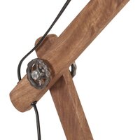 Bureaulamp industrieel rond E27 58x18x90 cm zwart 7