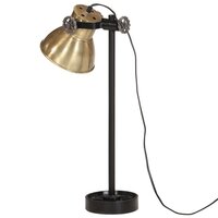 Bureaulamp 25 W E27 15x15x55 cm antiek messing 5