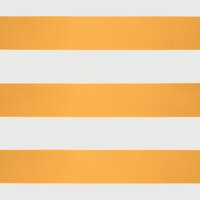 Luifel automatisch uitschuifbaar 4,5x3 m geel en wit 8