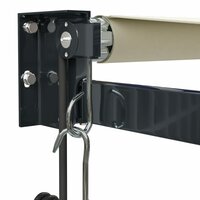 Luifel automatisch uitschuifbaar 3x2,5 m cr&egrave;mekleurig 7