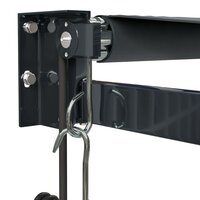 Luifel automatisch uitschuifbaar 3x2,5 m antracietkleurig 7