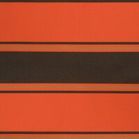 Luifel automatisch uitschuifbaar 3,5x2,5 m oranje en bruin 9