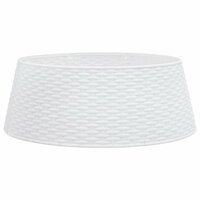 Kerstboomrok &Oslash;65x23 cm kunststof wit 2