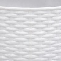 Kerstboomrok &Oslash;65x23 cm kunststof wit 7