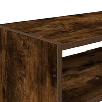 Schoenenrekken 2 st stapelbaar 60x30x30,5 cm gerookt eikenkleur 7