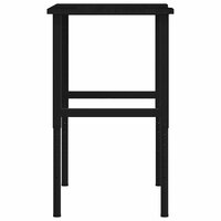 Werkbank 100x60x(71,5-98) cm eikenhout donkerbruin 6