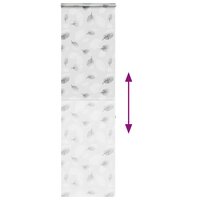 Doucherolgordijn met cassette 60x240 cm stofbreedte 56 cm 5