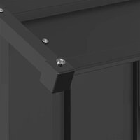 Hondenhok met dak 83x130x85 cm gegalvaniseerd staal 6