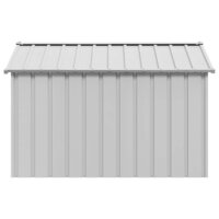 Hondenhok met dak 113x153x101 cm gegalvaniseerd staal 4