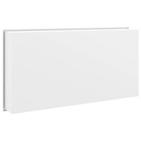 Douchenis 62x32x9 cm roestvrijstaal matwit 6