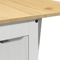 5-delige Eethoek Corona inklapbaar grenenhout wit 9