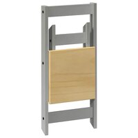 5-delige Eethoek Corona inklapbaar grenenhout grijs 8