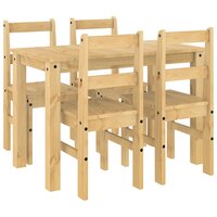 5-delige Eethoek Panama massief grenenhout 2