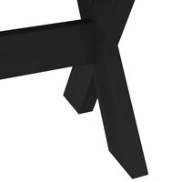 Eetbank NOAIN X-vormige poten 180x40x45 cm massief hout 7