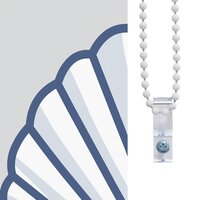 Doucherolgordijn met cassette 90x240 cm stofbreedte 86 cm 7