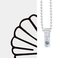 Doucherolgordijn met cassette 70x240 cm stofbreedte 66 cm 7