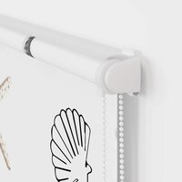 Doucherolgordijn met cassette 70x240 cm stofbreedte 66 cm 8