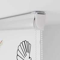 Doucherolgordijn met cassette 70x240 cm stofbreedte 66 cm 9