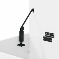 Opbergkist 84x42x46 cm bewerkt hout wit 9