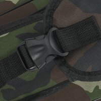 Hengeltas 160 cm camouflage oxford stof groen 6