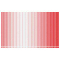 Vervangingsdoek voor luifel gestreept 6x3,5 m rood en wit 3