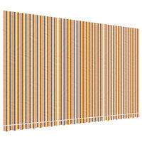 Vervangingsdoek voor luifel gestreept 6x3,5 m meerkleurig 2