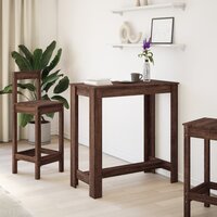 Bartafel 102x50x103,5 cm bewerkt hout bruin eikenkleurig 3