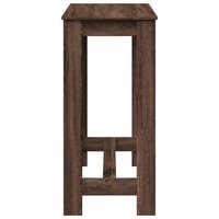 Bartafel 102x50x103,5 cm bewerkt hout bruin eikenkleurig 5