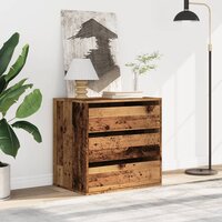 Ladekast 60x41x58 cm bewerkt hout oud houtkleurig 3