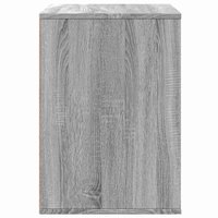 Ladekast 80x41x58 cm bewerkt hout grijs sonoma eikenkleurig 6