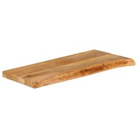 Tafelblad met natuurlijke rand 70x20x3,8 cm massief mangohout 2
