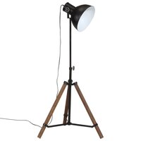 Vloerlamp 25 W E27 75x75x90-150 cm zwart 2